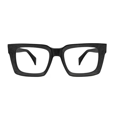 Dandy's Mr Big Rough Eyeglasses In Black
