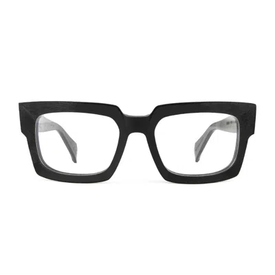 Dandy's Bel Tenebroso Rough Eyeglasses In Black