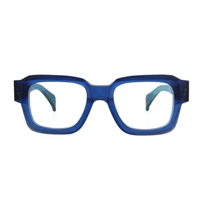 Dandy's Skinner Rough Eyeglasses In Blue