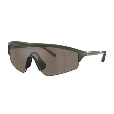 Oliver Peoples Ov5560s R-7 Collezione By Roger Federer Sunglasses In Brown