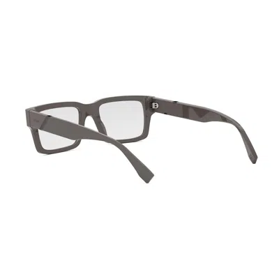 Fendi Full-frame Flat Mirror In Gray