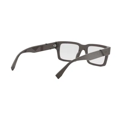 Fendi Full-frame Flat Mirror In Gray