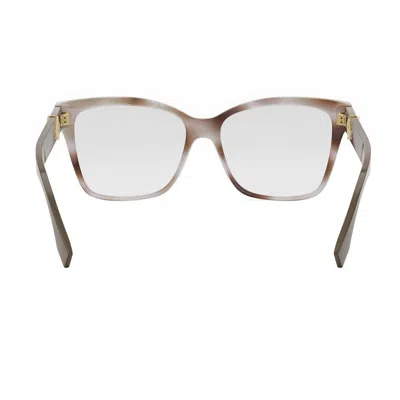 Fendi Fe50117i Ff Diamonds 055 Rosa Marrone Glasses In Brown