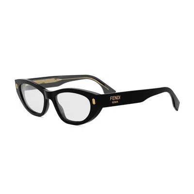 Fendi Roma Eyeglasses In Black