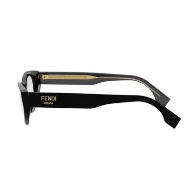 Fendi Roma Eyeglasses In Black