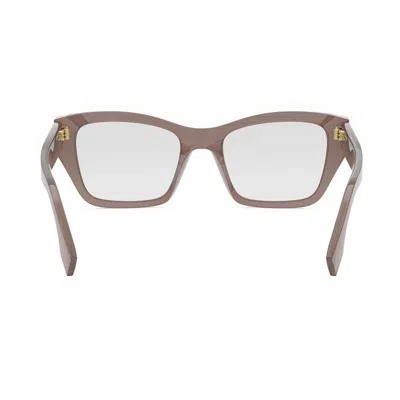 Fendi Full-frame Flat Mirror In Brown