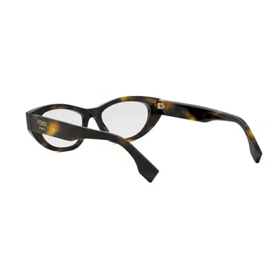 Fendi Roma Eyeglasses In Brown