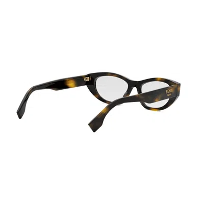 Fendi Roma Eyeglasses In Brown