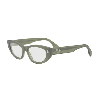 Fendi Roma Eyeglasses In Green
