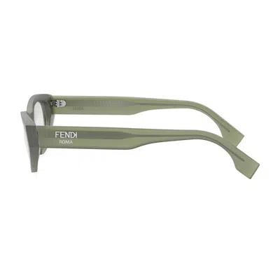 Fendi Roma Eyeglasses In Green