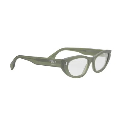 Fendi Roma Eyeglasses In Green