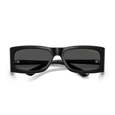 Prada Acetate Prb03s Sunglasses In Black