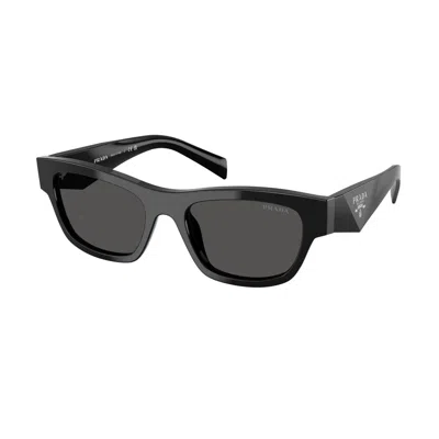 Prada Pr B09s 16k08z Nero Sunglasses In Black