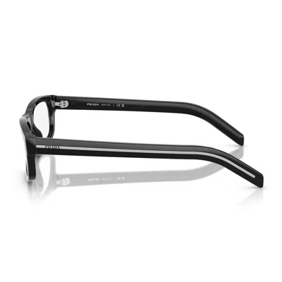 Prada Pr B02v 16k1o1 Nero Glasses In Black