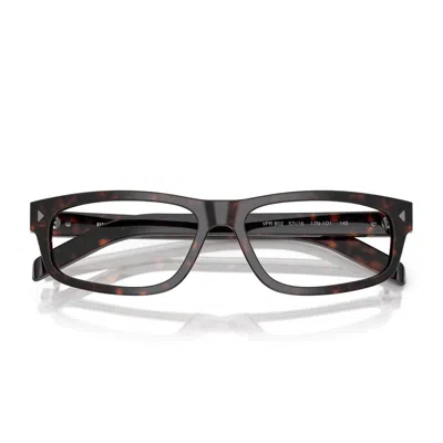 Prada Pr B02v 17n1o1 Root Havana Glasses In Gray