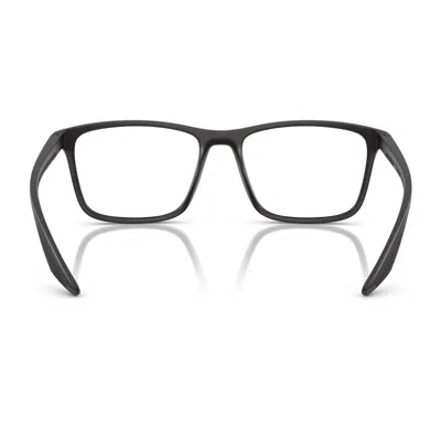 Prada Linea Rossa Ps 01qv 18k1o1 Grigio Opaco Glasses In Gray