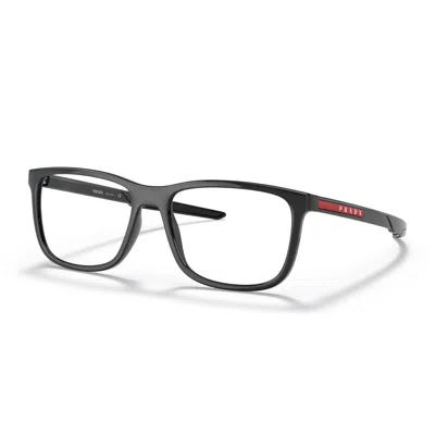 Prada Linea Rossa Ps 07ov 1ab1o1 Nero Glasses In Gray