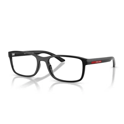 Prada Ps 06rv Eyeglasses In Black