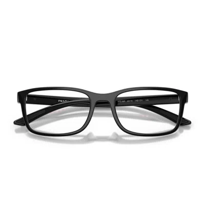Prada Ps 06rv Eyeglasses In Black