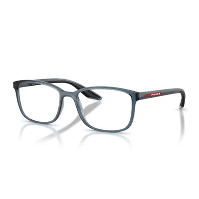 Prada Rectangle-frame Glasses In Gray
