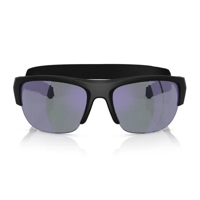 Prada Linea Rossa Ps A01s 1bo10j Nero Opaco Sunglasses In Black