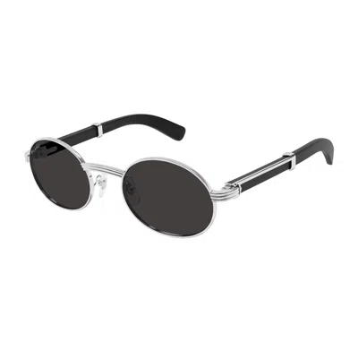 Cartier Ct0464s Première De Sunglasses In Metallic