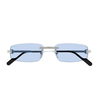 Cartier Ct0535s Première De Sunglasses In Metallic