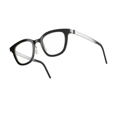 Lindberg Buffalo Horn 1858 H26 Pu15 Nero Marrone Chiaro Bronzo Glasses