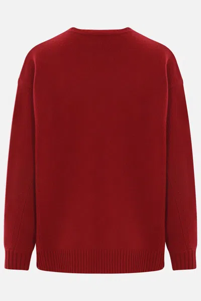 Max Mara Logo Wool And Cashmere Jumper