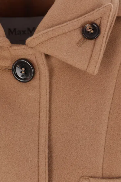 Max Mara Woman Brown Coats In Brown