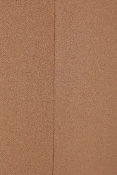 Max Mara Woman Brown Coats In Brown