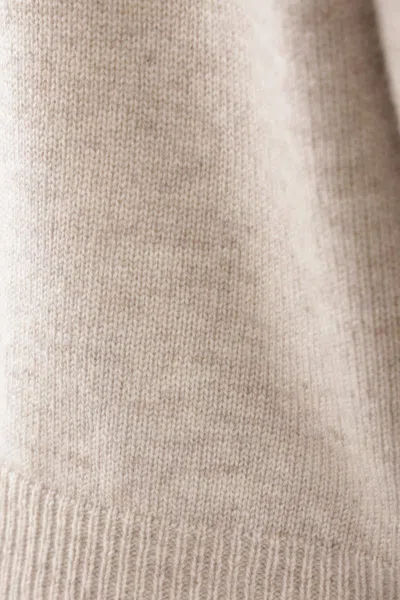 Max Mara Women Quota  Special Edition Wool And Cashmere Sweater In Neutral