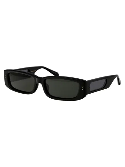 Linda Farrow Talita Sunglasses In Black