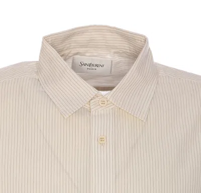 Saint Laurent Shirts In Neutral