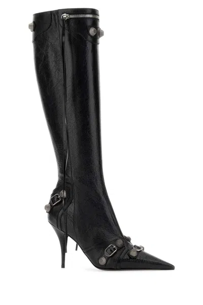 Balenciaga Ankle Boots In Black
