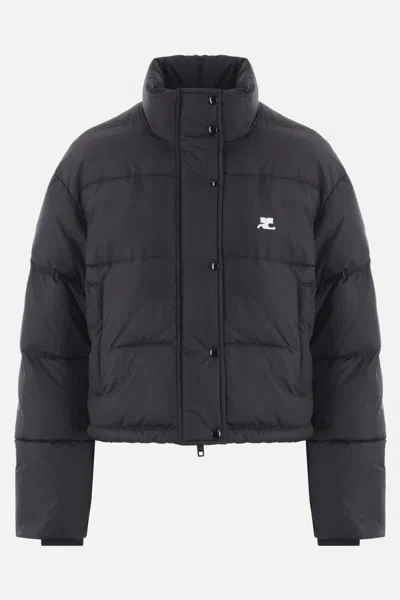 Courrèges Outerwears In Black