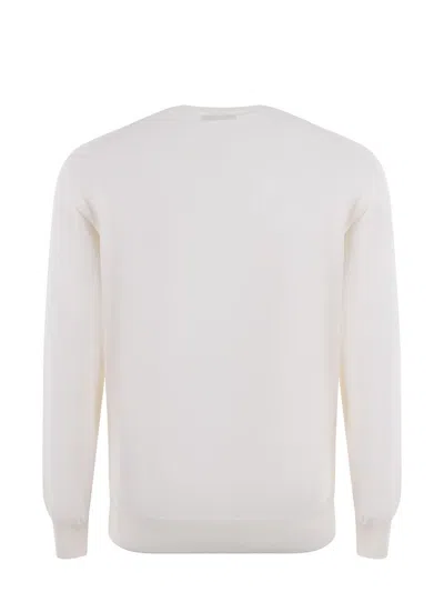 Fay Suéter Cuello Redondo - Crema In Neutral