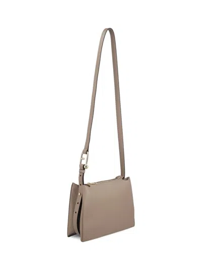 Furla Adjustable Shoulder Strap Shoulder Bag In Gray