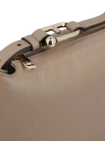 Furla Adjustable Shoulder Strap Shoulder Bag In Gray