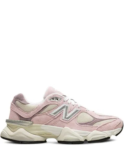 New Balance '9060' Pink Sneaker With Side Logo And Chunky Sole