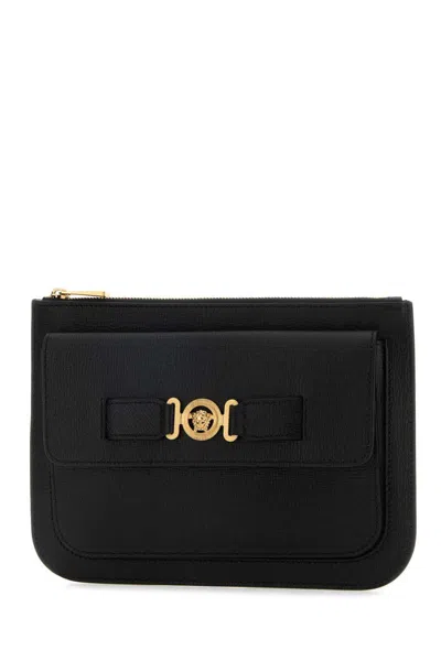Versace Large Medusa Rectangular Clutch Bag