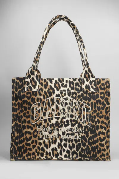 Ganni Women Large Easy Shopping Tote Bag