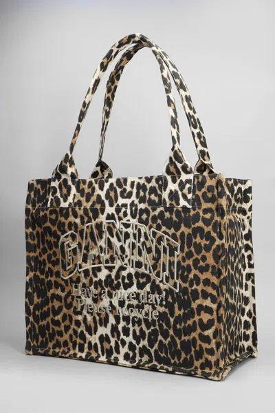 Ganni Women Large Easy Shopping Tote Bag
