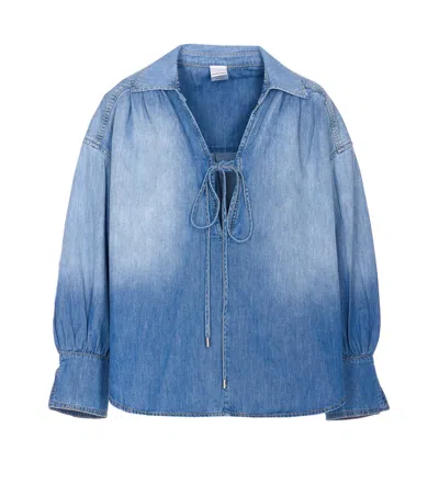 Pinko Calahari Blouse Made Of Denim.