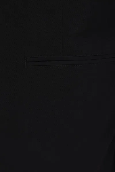 Yohji Yamamoto Tailored Wool Blazer Notch Lapel In Black