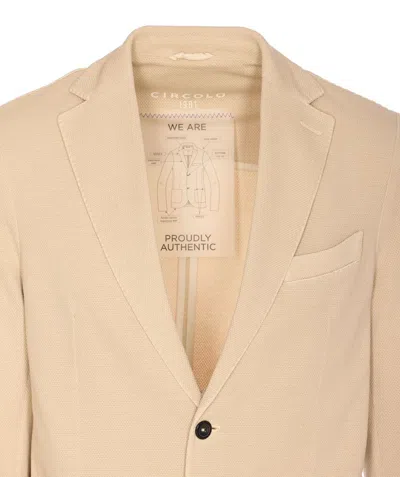 Circolo 1901 Oxford Jacket In Neutral