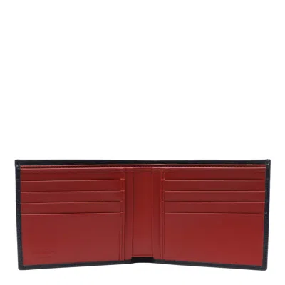 Ferragamo Gancini Leather Bifold Wallet