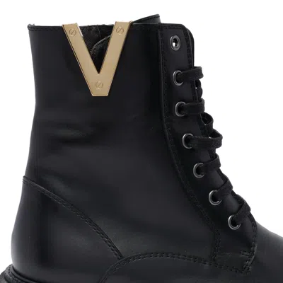 Via Roma 15 Amphibious Boot In Black