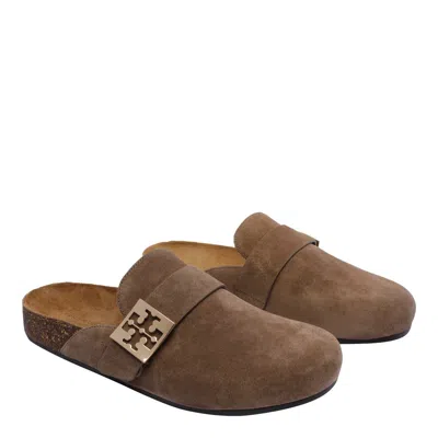Tory Burch Mellow Mules In Brown