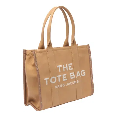 Marc Jacobs The Jacquard Large Tote Bag In Brown